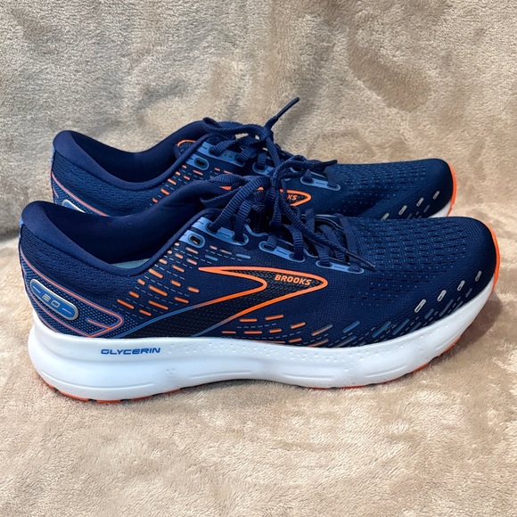 Brooks Glycerin 20 Men´s Navy Running Shoes - NEW